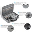 thumbnail image 4 of Portable Waterproof PU Carrying Case compatible with DJI Air 2S and Remote Controller (Drone and, 4 of 8