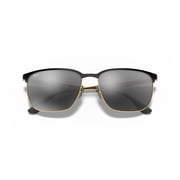 Ray-Ban Sunglasses for Men and Women with Case for UV Protection, Black on Arista, Size 59