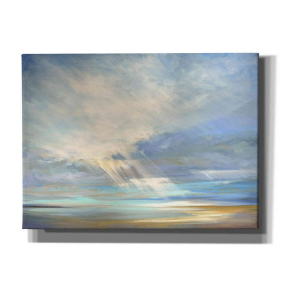 Epic Graffiti 'Heavenly Light II' by Sheila Finch, Canvas Wall Art, 54"x40"