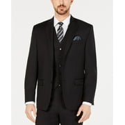 Lauren Ralph Lauren Solid Ultraflex Classic-Fit Wool Jacket - Black