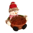 thumbnail image 1 of Hinati Offre à Durée Limitée Panier de Rangement Mignon pour Bonbons de Noël pour Décoration de Cour Intérieure Extérieure Décoration de Noël pour Fête de Noël Décoration de Maison, 1 of 8