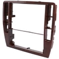 thumbnail image 4 of for B5 Middle Escutcheon Center Decorative Box Dashboard Console Panel CD Recorder Frame Radio Face Trim 3B0 858 069,1 * Central decorative panel,wood color, 4 of 5