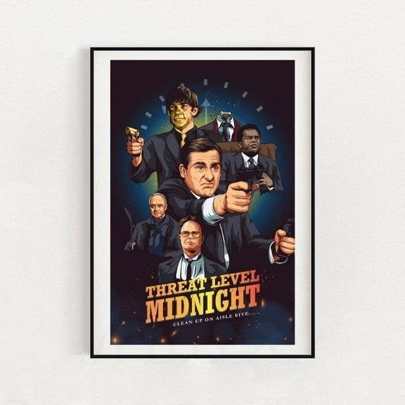 Suatmm Threat Level Midnight 18” x 24” Poster