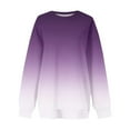 thumbnail image 5 of Patlollav Womens Sweatshirts Fashion Long Sleeve Blouse Round Neck Casual Tops, 5 of 7
