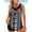 Black, variant on Womens 2 Piece Swimsuits Set- Printed Sling Conservative Summer Beachwear Tankini Tops Bathing Suits Gifts Black Size 3XL