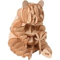 thumbnail image 1 of 3D Panda Wooden Puzzle Model Self-Assembly DIY Kids Craft Set (2.7x2.2x3 inches), 1 of 5