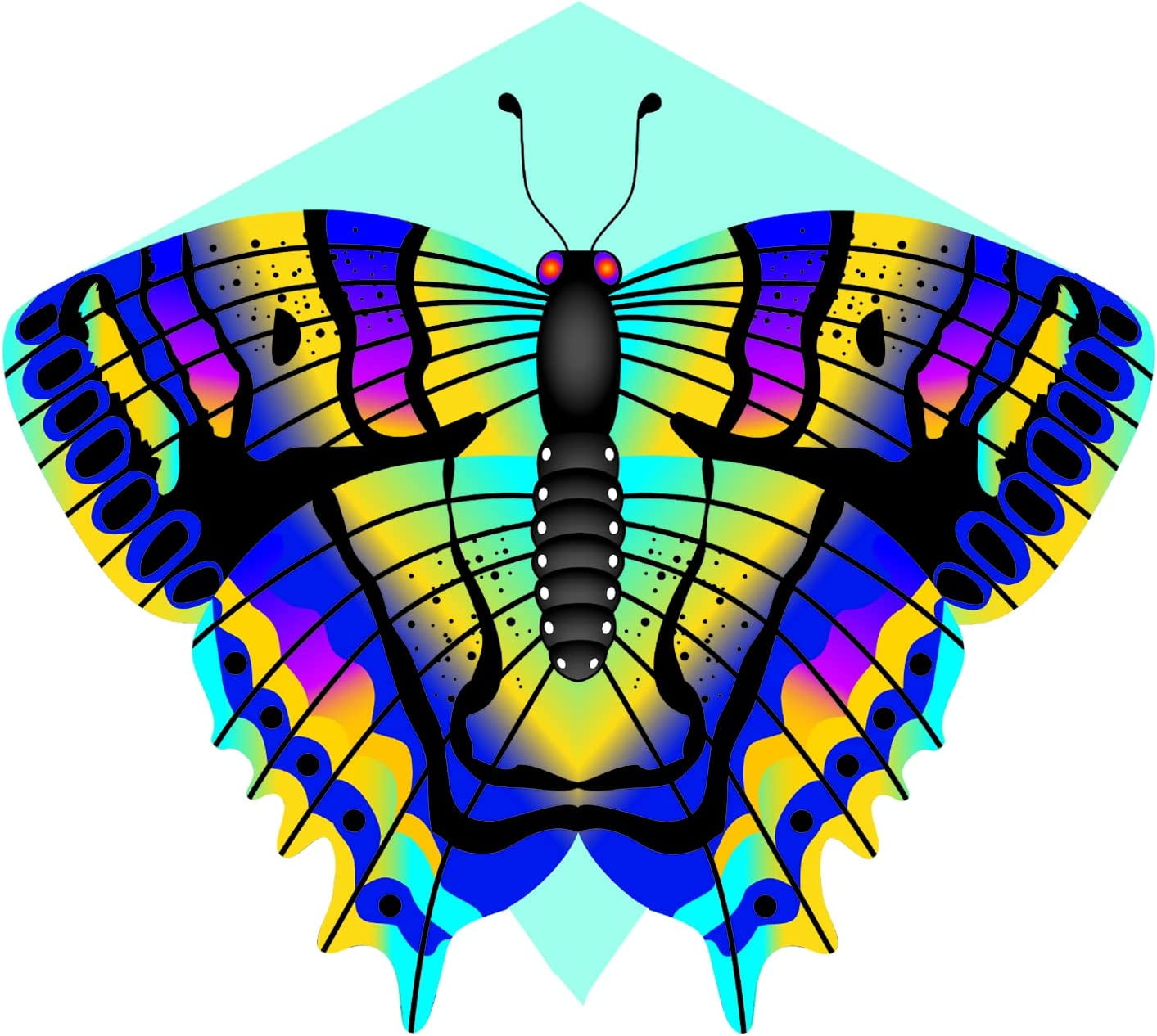 X Kites Dlx Diamond - Butterfly