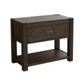 thumbnail image 2 of Home Fare Modern Farmhouse Dark Oak Nightstand, 2 of 4