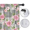 thumbnail image 4 of Pioneer Flower Floral Print Pattern Teens Curtains,Teens Insulated Curtains Set Of 2,Bedroom Essentials,Toddler Room Decor 52"x84", 4 of 5