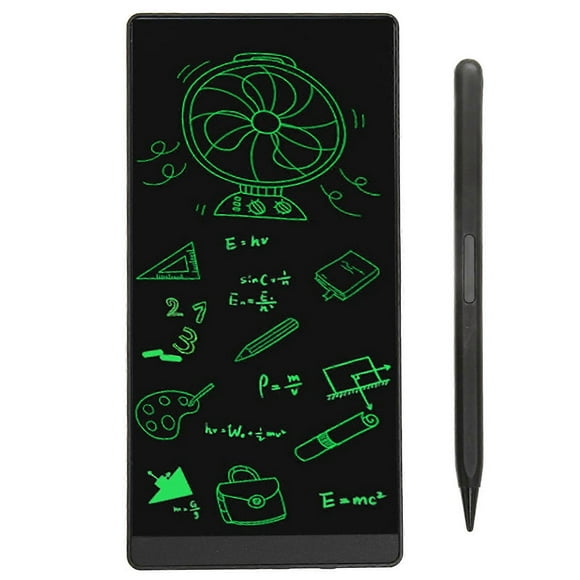 Tablette d'écriture LCD 6,5 pouces, multifonction, effaçable et réutilisable, pour enfants et adultes