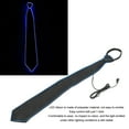 thumbnail image 3 of LED Light Up Tie, Interrupteur à Clé Facile à Utiliser Polyester Bleu Fine Finition Lueur LED Cravate pour le Carnaval, 3 of 8