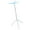 blue 1 layer, variant on Lipstore Tripod Clothes Drying Rack Garment Rack Towel Rack for Pillow Quilt Laundry White 1 layer