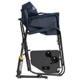 thumbnail image 3 of GCI Outdoor Freestyle Rocker XL with Side Table Oversized Rocking Camping Chair, Indigo, 3 of 12