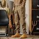 thumbnail image 5 of Pantalones de chándal estilo militar estilo retro americano para hombre, pantalón de chándal táctico holgado para exteriores, estilo urbano, para otoño, 2023, 5 of 5