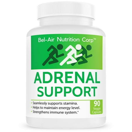 Bel-Air Adrenal Support - Stamina, Adrenal Fatigue &