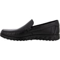 thumbnail image 3 of Men's ECCO S Lite Moc Toe Loafer Black Smooth Full Grain Leather 48 M, 3 of 6