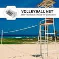 thumbnail image 3 of LEEYNEER Filet de Volleyball pour Usage Extérieur et Intérieur Filet de Volleyball Portable Robuste pour Cour Arrière Parc et Piscine Filet de Volleyball Renforcé, 3 of 6