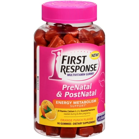 First Response™ PreNatal & PostNatal Multivitamin Gummies 90 ct.