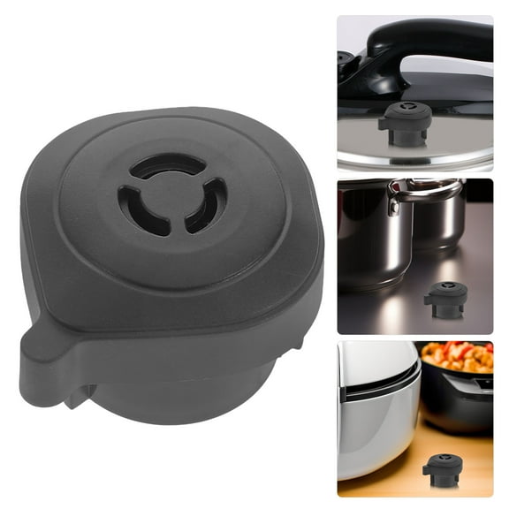 SOPOTUTU Black Pressure Cooker Steam Release Valve, Easy to Install Replacement Part for and Pressure Cookers
