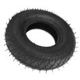 thumbnail image 3 of Pneumatic Tire, Strong Bearing Rubber Scooter Tire Perfect Maneuverability  for Utility Cart for 4in/10.16cm Rim, 3 of 8