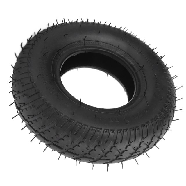 Pneumatic Tire, Scooter Tire Perfect Maneuverability Compatible Rubber for 4in/10.16cm Rim