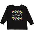 thumbnail image 3 of Inktastic Gigis Girl Bright Flowers Girls Long Sleeve Toddler T-Shirt, 3 of 5