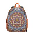 thumbnail image 1 of Tribal Boho Mandala Waterproof Backpack - Breathable Padded School Bag for Students & Teens, 1 of 3