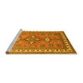 thumbnail image 2 of Ahgly Company Machine Washable Indoor Rectangle Persian Yellow Traditional Area Rugs, 8' x 12', 2 of 4