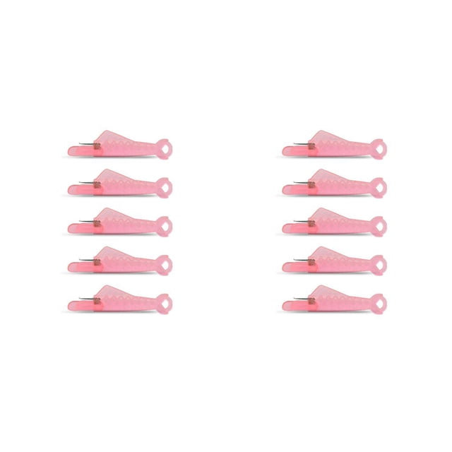 sweethay Enhebrador de , punto de cruz, herramienta de enhebrado de alambre, artesanía en cuero, pasador hecho a mano, suministros de Rosado 5PCS 2Conjunto