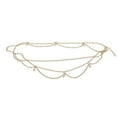 thumbnail image 1 of pitrice Gold Layered Faux Pearl Hairband Head Chain Hair Accessories Jewelry, 1 of 6