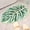 A, variant on Boho Style Bathroom Carpet Soft Absorbent Washable Non Shower Tub Mat Cute Leaves Green Bath Rug For Home