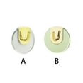 thumbnail image 3 of Advancent Gancho multiusos de 4 piezas, colgador de puerta de pared autoadhesivo, ganchos para bolso de ropa, estante, suministros de Almacenamiento y organización del hogar Claro, 3 of 6