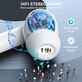 thumbnail image 3 of Auriculares True Wireless EOQIFJM Bluetooth 5.3 con micrófono IPX7 blancos, 3 of 8