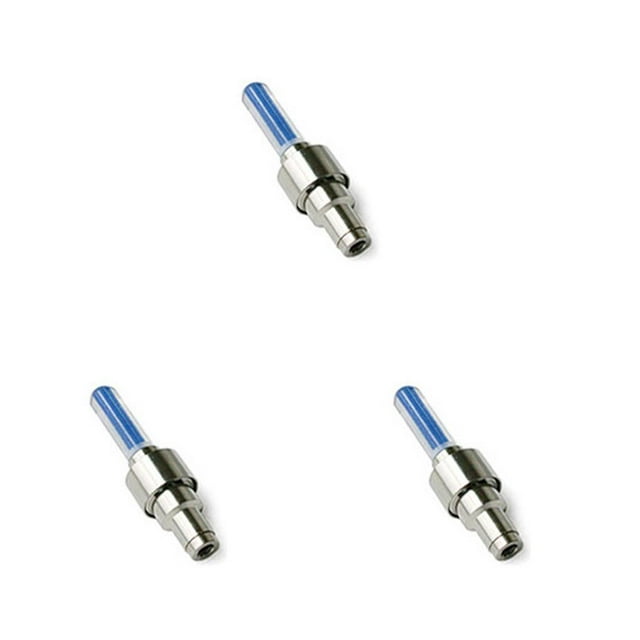 Ruiboury LED Wheel Line Light Decorations Cycling Elements Equipment Flash Lamps Safety Waterproof Bike Decoration Parts Blue Shell Blue light 3Set