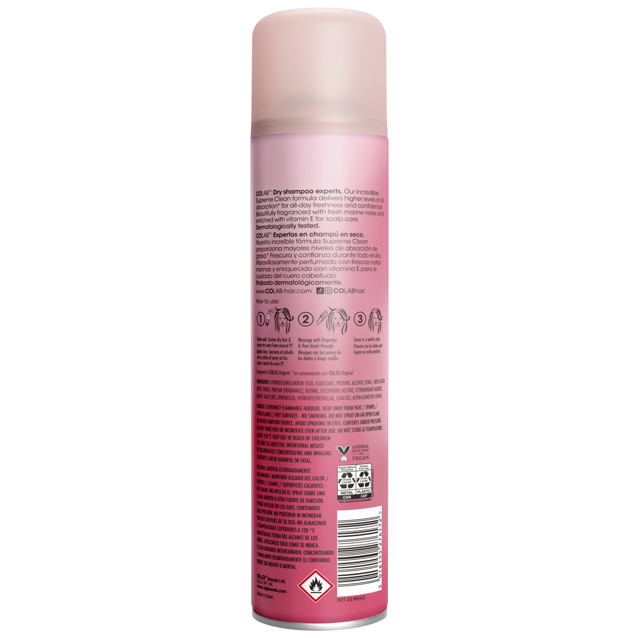 COLAB Dry Shampoo Supreme Clean Supersize photo 2