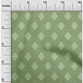 thumbnail image 2 of oneOone Rayon Light Green Fabric Geometric Sewing Craft Projects Fabric Prints By Yard 56 Inch Wide, 2 of 4