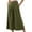 A1 Green, variant on Women' S Culottes Blend Wide Leg Pants Elastic Waist Casual Palazzo Trousers with Pockets Capris Cozy Classic High Waisted Pleated Soft Comfortable Cropped Pockets Flowy Beach Pant Black