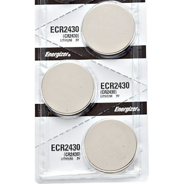 3 x Energizer CR2430 Batteries, Lithium Battery 2430 Walmart.ca