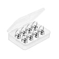 thumbnail image 2 of MERIGLARE 8 Pcs Médiators de Guitare Médiators en Métal Médiators Ajustables pour Pouce Ensemble de Médiators pour Pouce Argent, 2 of 9