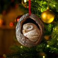 thumbnail image 5 of Forest Animal Acorn Ornaments,Acrylic 2D Animal Christmas Ornaments,Hanging Vintage Christmas Ornaments for Christmas Tree,Hanging Gift for Animal Lovers Home Party Decor 2.75 Inch, 5 of 8