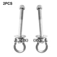 thumbnail image 2 of Mosiee 2 Pcs Support de Squat Robuste Accessoires de Gym Crochet de Balançoire, 2 of 9