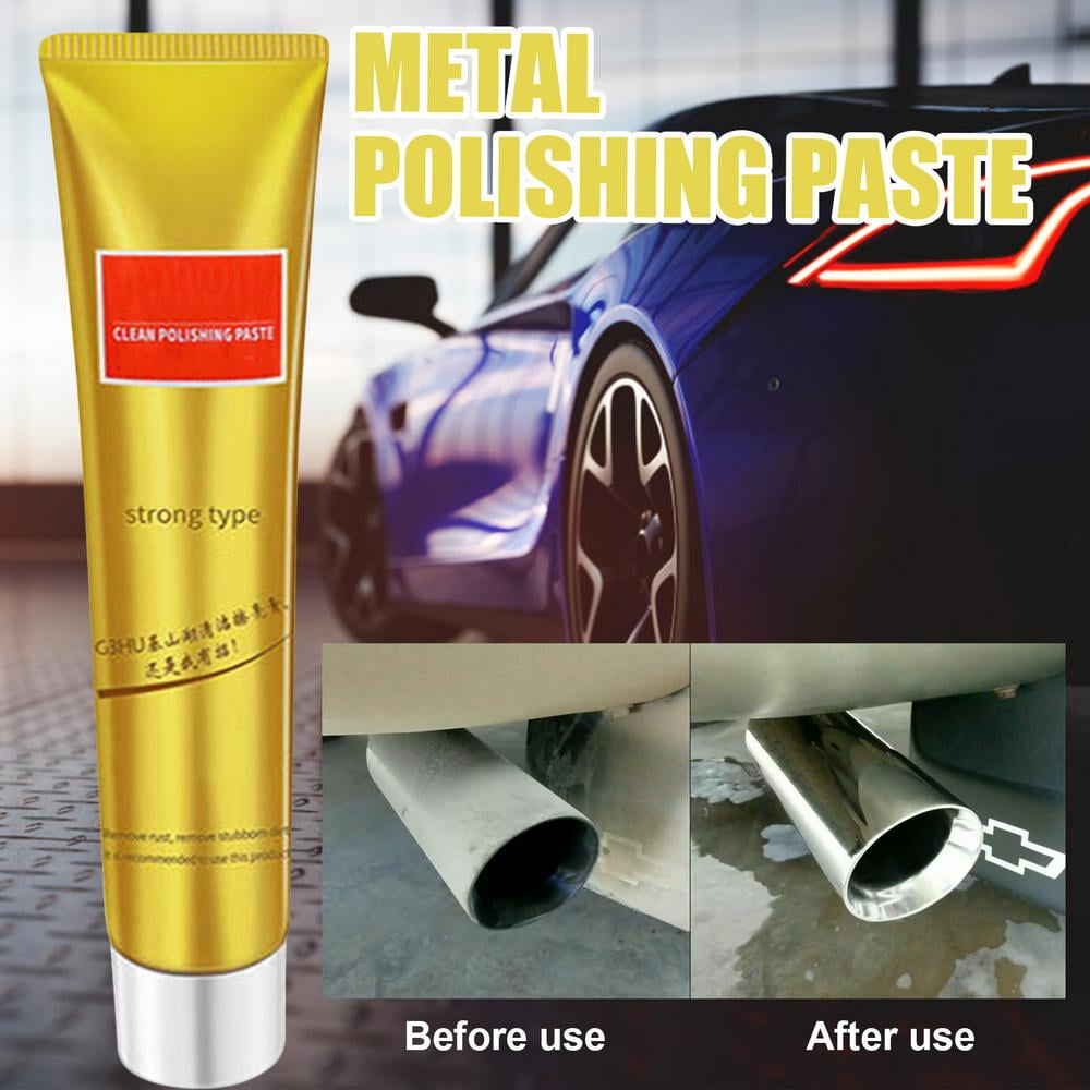  2022 New Metal Polishing Paste,Ultimate Metal Polish Cream,Fixini  All Metal Polish Cream,Stainless Steel Cleaning Paste Powerful  Cleaner,Multifunction Rust Remover for Stainless Steel/Brass (1Pcs) :  Health & Household