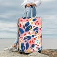 thumbnail image 6 of Picia Hand Painted Abstract Leopard Print Luggage Protector Cover Thicken Suitcase Protector Cover Fit 18-32 Inch Luggage-Small, 6 of 9