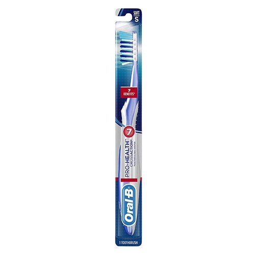 Oral-B Crossaction Pro-Health Toothbrush, 40 Soft, 1 Ea, 2 Pack ...