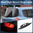 thumbnail image 3 of Luces de freno LED únicas para Renault Modus 2004-2012, carcasa negra de plástico impermeable, 3 of 7