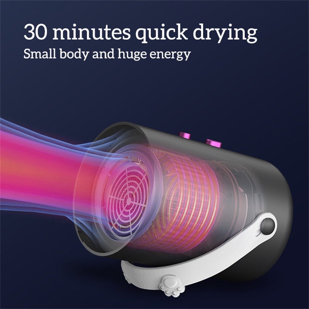 Portable Electric Clothes Dryer Baby Clothing Travel RV Portable Mini Clothes Dryer Drying Machine Space-Saving Quiet Operation Indoor Supplies US Plug