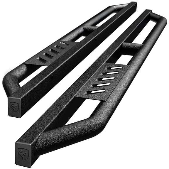 Tyger Auto Trax Side Steps Compatible with 2024-2026 Toyota Tacoma | XtraCab | TG-TX7T28228 | Textured Black Rail Running Board