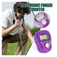 thumbnail image 4 of Electronic Finger Counter Manual Counter Clicker Manual Lap Record Ring Resettable Number Tracking, 4 of 5