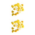 thumbnail image 1 of Monstrate Tarjetas de papel Confeti Papel cortado Atmósfera Atrezzo Adorno de boda Celebración Aniversario Decoraciones Amarillo Amarillo 2Conjunto, 1 of 6