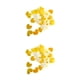 thumbnail image 4 of Monstrate Paper Cards DIY Supplies Heart Air Decorations Paper-cut Props Setting Confetti Atmosphere Wedding Anniversary Multiple Ornament Amarillo 2Conjunto, 4 of 6